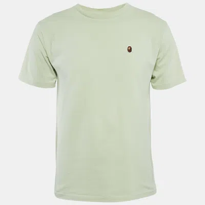 A Bathing Ape Green Cotton Crew Neck T-shirt