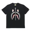 A Bathing Ape Half Zip Shark Face 'black Red'