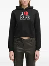 A Bathing Ape I Love Bape Hoodie In Black