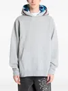 A Bathing Ape Kangaroo-pocket Hoodie In Gray