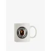 A Bathing Ape Lack Busy Works Porcelain Mug In Black