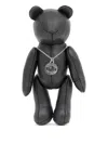 A Bathing Ape Leather Bear In Black