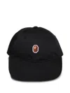 A Bathing Ape Mens Black One Point Cotton Cap