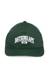 A Bathing Ape Logo-embroidered Baseball Cap In Green