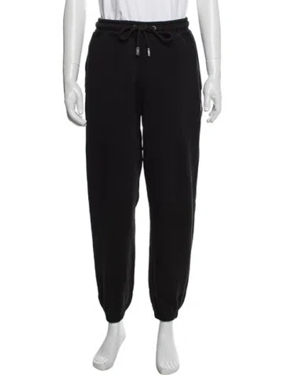 Pre-owned A Bathing Ape Logo Lounge Bottoms In Black