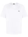 A Bathing Ape Logo-patch Cotton T-shirt In White