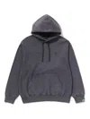 A Bathing Ape Logo-patch Hoodie In Brown