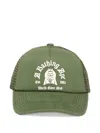 A Bathing Ape Logo-print Cap In Green