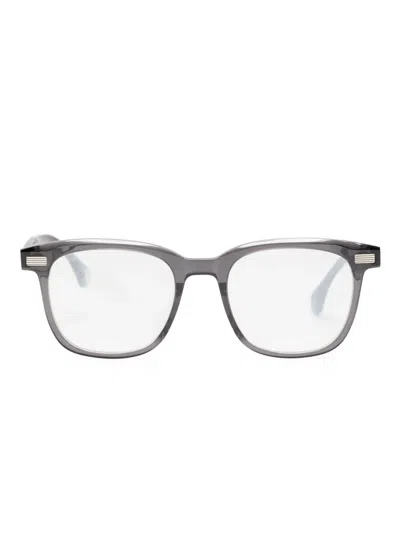 A Bathing Ape Logo-print Glasses In Gray