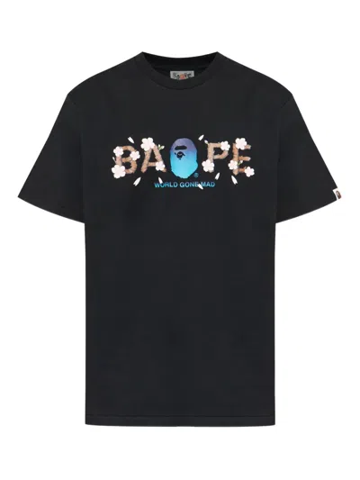 A Bathing Ape Logo-print T-shirt