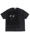 A Bathing Ape Logo-print T-shirt In Black