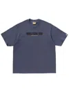 A Bathing Ape Logo-print T-shirt In Grey
