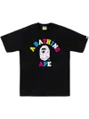 A Bathing Ape Logo-print T-shirt In Schwarz