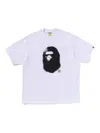 A Bathing Ape Logo-print T-shirt In White