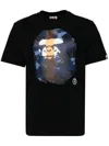 A BATHING APE LOGO-PRINTED T-SHIRT