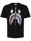 A Bathing Ape Printed T-shirt In Black