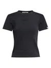 A Bathing Ape Logo T-shirt In Black