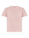 A Bathing Ape Logo T-shirt In Pink