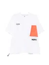 A Bathing Ape Logo-print Drawstring T-shirt In White