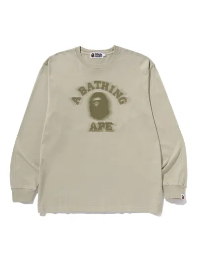 A Bathing Ape Long-sleeve T-shirt In Multi