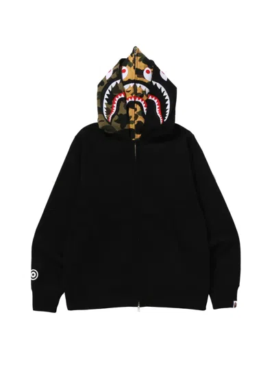 A Bathing Ape Kapuzenjacke Mit Logo In Black
