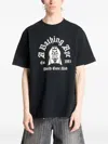 A Bathing Ape Mad General Graphic Tee In Black
