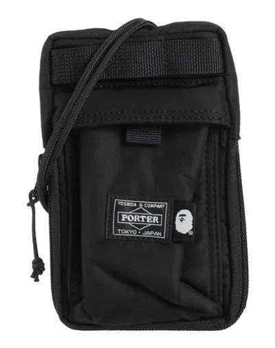 A Bathing Ape Man Cross-body Bag Black Size - Nylon