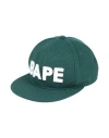 A Bathing Ape Man Hat Dark Green Size Onesize Wool, Polyester, Polyamide, Acrylic