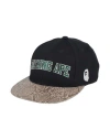 A Bathing Ape Man Hat Midnight Blue Size Onesize Polyester, Wool In Pattern