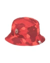 A Bathing Ape Man Hat Red Size M Cotton In Red