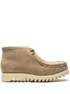 A Bathing Ape Manhunt M2 Lace-up Boots In Neutrals