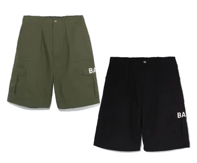 Pre-owned A Bathing Ape Men's 6 Pocket Wide Fit Short 2colors From Japan 1i30153013 In Olive