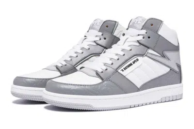 Pre-owned A Bathing Ape Men's High-top Sneakers 2024 Ss Model Bape Sta 88 1 From Japan In White