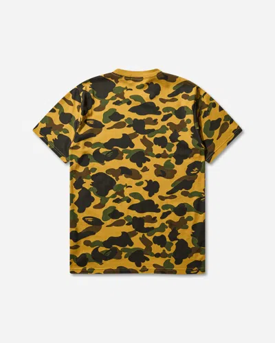 A Bathing Ape Men S 1st Camo College T-shirt In Brown