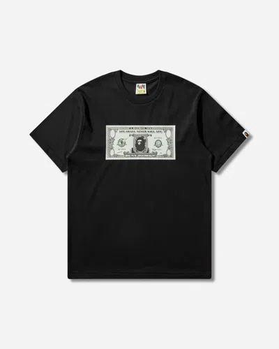 A Bathing Ape Men S Bape Banknote T-shirt In Black