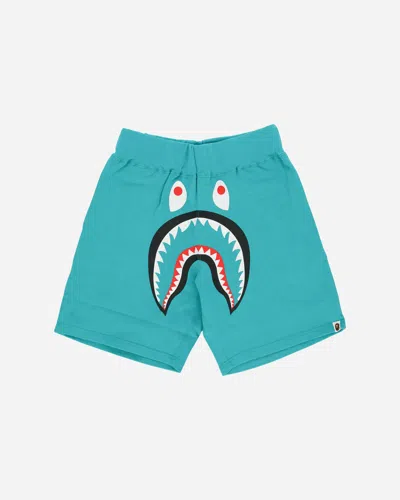 A Bathing Ape Men S Shark Wide Shorts In Green