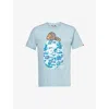 A Bathing Ape Mens Sax Baby Milo Graphic-print Cotton-jersey T-shirt