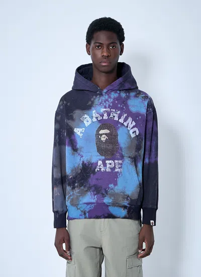 A BATHING APE A BATHING APE® MEN TIE-DYE HOODED SWEATSHIRT