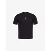 A Bathing Ape Mens Black Ape Face Brand-print Cotton-jersey T-shirt In Black
