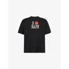A Bathing Ape Logo-graphic T-shirt In Black