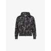 A Bathing Ape Mens Black One Point Camouflage-print Cotton Hoody In Black