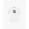 A Bathing Ape Mens White Baby Milo Short-sleeve Cotton-jersey T-shirt