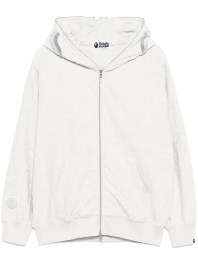 A Bathing Ape Jacke Mit Monogramm In Grau
