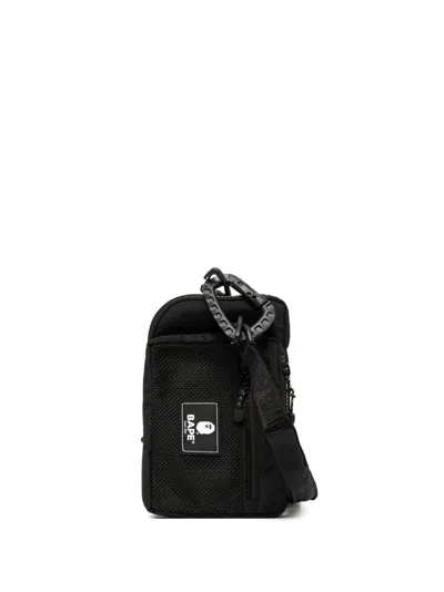 A Bathing Ape Multi Body Bag In Black