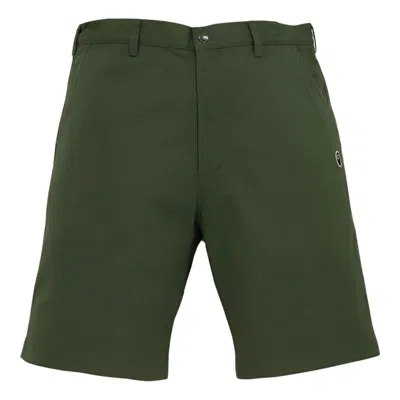 A Bathing Ape One Point Chino Shorts 'green'