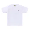 A Bathing Ape Logo T-shirt In White
