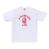 A Bathing Ape Ape Head T-shirt In White