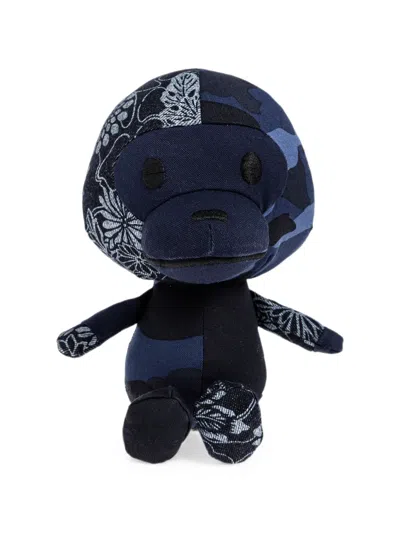 A Bathing Ape Patchwork Camo-print Collectible In Blue