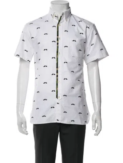 Pre-owned A Bathing Ape Patterned Casual Shirt In Neutrals