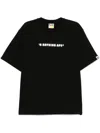 A Bathing Ape Pixal Logo T-shirt In Black